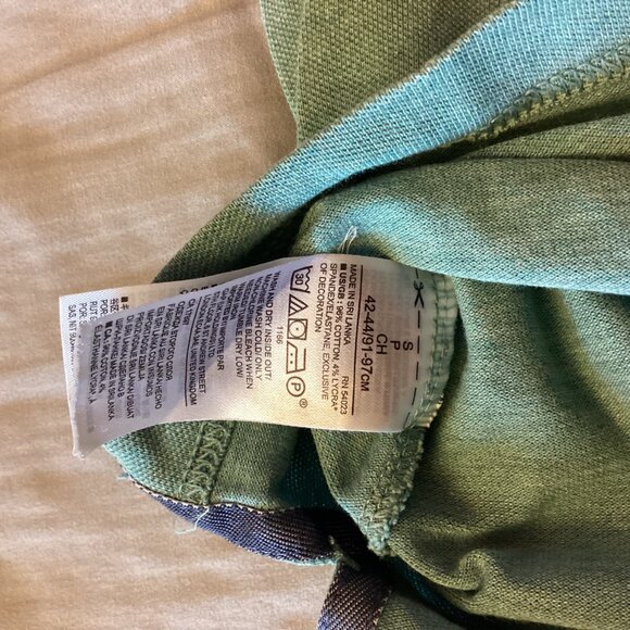 Banana Republic Solid Pique Polo Teal Ocean Polo Shirt Gently Used - Small - Picture 3 of 10